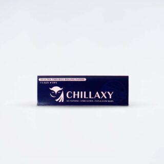 ライスローリングペーパー + Tips - CHILLAXY - チラクシー - CBD - カンナビジオール - ヘンプ