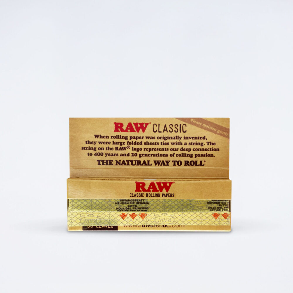 RAW　クラシックローリングペーパー - CHILLAXY - チラクシー - CBD - カンナビジオール - ヘンプ