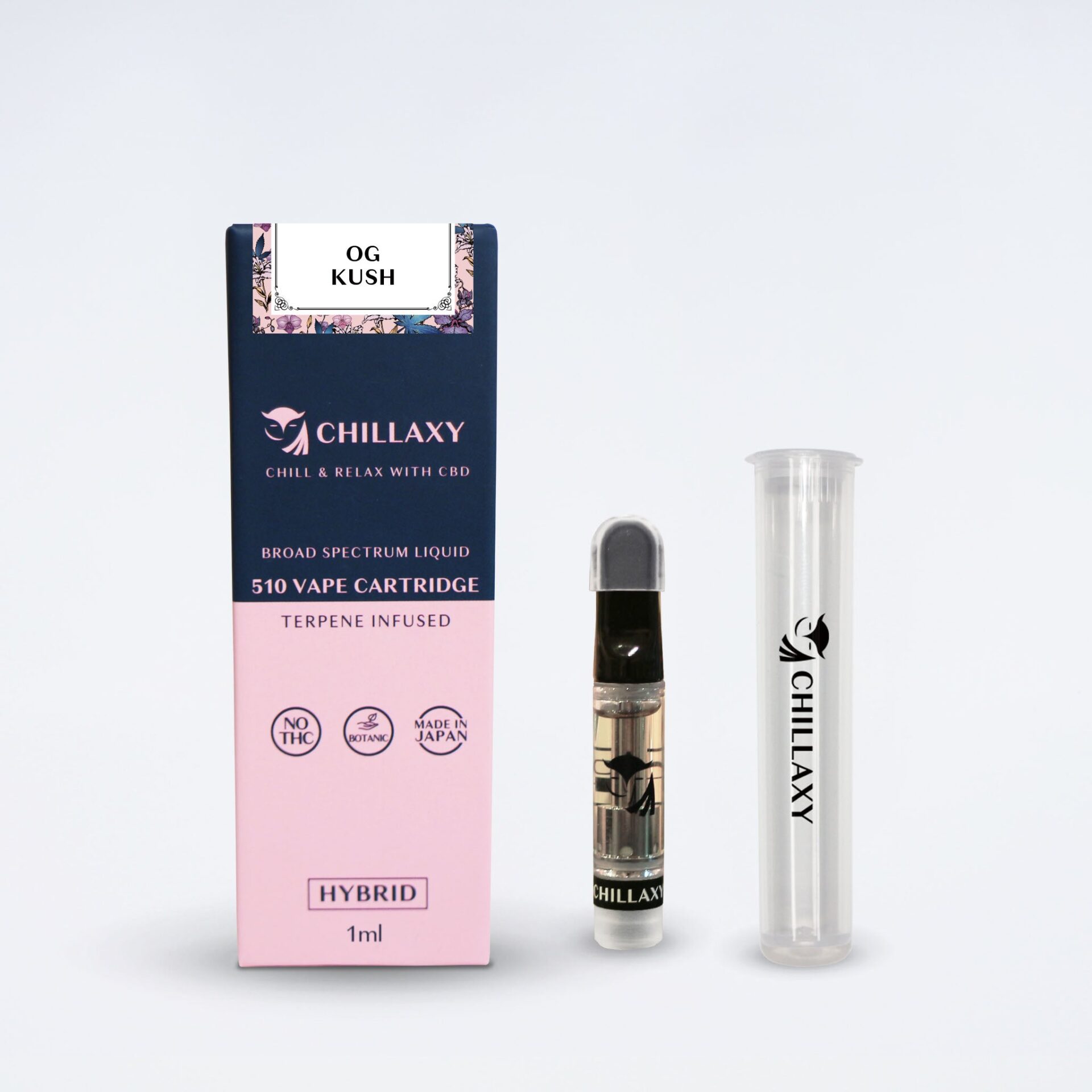 CHILLAXY CBD | 510規格フルリキッド オージークッシュ