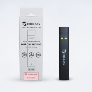 使い捨てPOD　マウイワウイ - CHILLAXY - チラクシー - CBD - カンナビジオール - ヘンプ