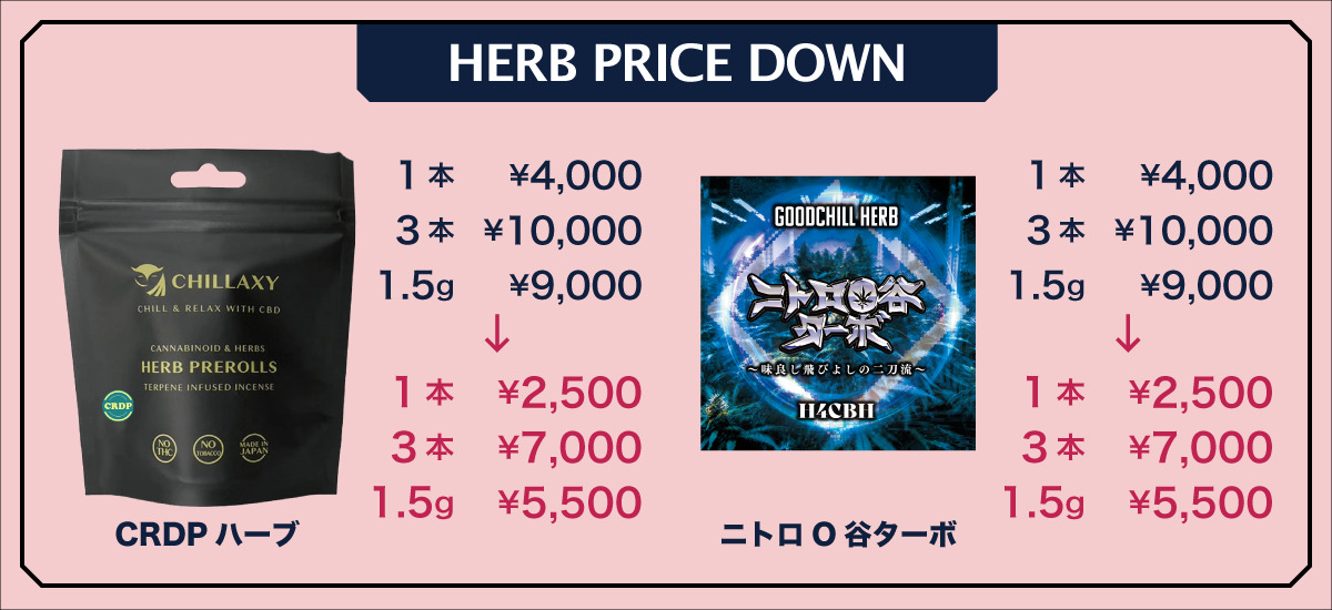 体感派ハーブ 2種